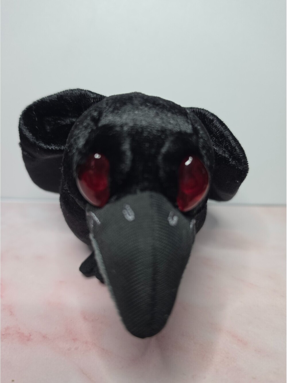 Raven Light Up Magnetic Shoulder Push Toy Bird Working 6"
